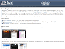 Tablet Screenshot of bloghoster.net